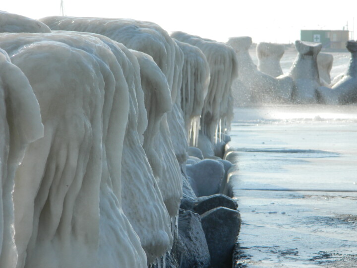 Photographie intitulée "Glace 3" par Sorin Niculae Lazar, Œuvre d'art originale