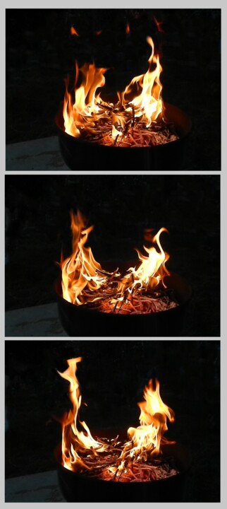 Photography titled "Sequences-of-fire-2" by Sorin Niculae Lazar, Original Artwork