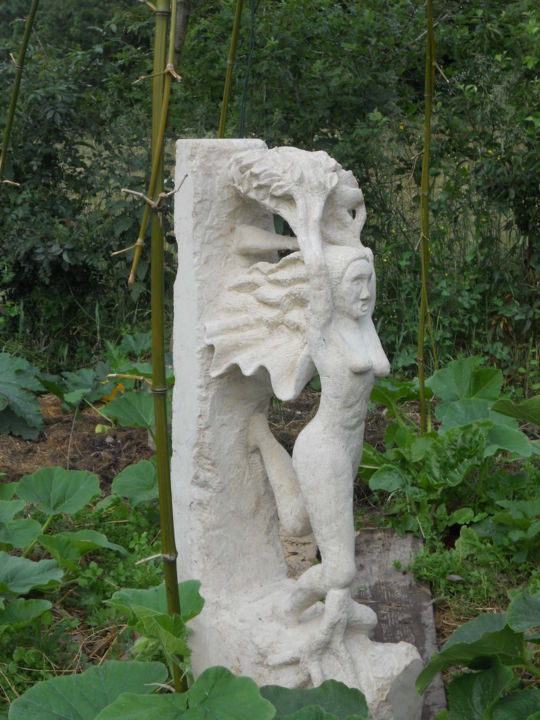 Sculpture intitulée "Daphnée" par Philippe Sorin, Œuvre d'art originale, Pierre