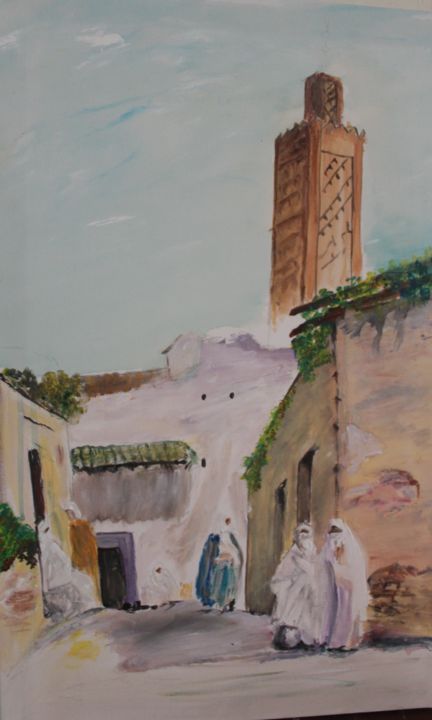 Sidi Boumedienne Tlemcen, Malerei von Artsofi Artmajeur