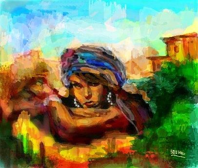 Arte digital titulada "souhalifat57.jpg" por Souhali Salim, Obra de arte original