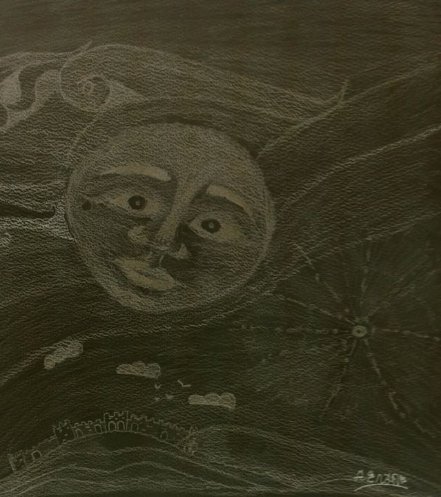 Фотография под названием "The Moon and the St…" - Souka Pucca, Подлинное произведение искусства