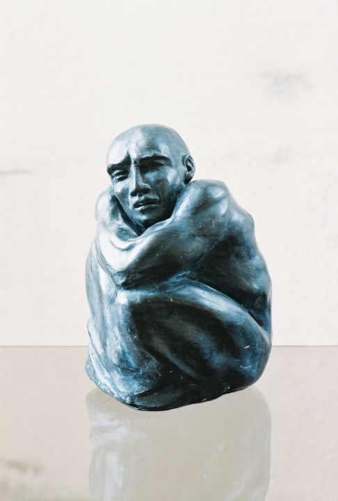 Sculpture intitulée "Pion 3" par Soussan-Morin, Œuvre d'art originale, Métaux