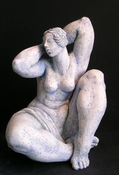 Скульптура под названием "Ballerina" - Natalia Shapira, Подлинное произведение искусства