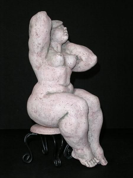 Sculpture titled "Boudoir" by Natalia Shapira, Original Artwork