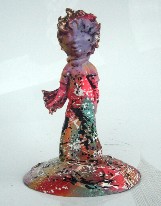 Sculpture titled "SPACO - Petit Princ…" by Spaco, Original Artwork, Acrylic