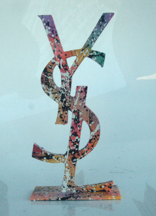 "SPACO Yves Saint La…" başlıklı Heykel Spaco tarafından, Orijinal sanat, Rezine