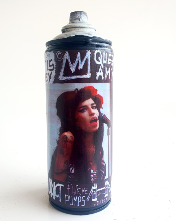 Γλυπτική με τίτλο "SPACO Bombe  Amy Wi…" από Spaco, Αυθεντικά έργα τέχνης, Μέταλλα