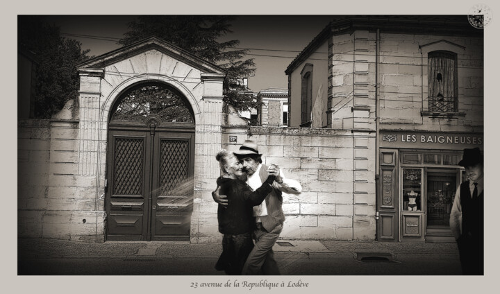 Arts numériques intitulée "23 avenue de la Rép…" par Spasp Danion, Œuvre d'art originale, Photo montage