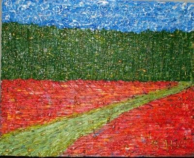 Painting titled "no.1" by Sp Hart, Original Art,