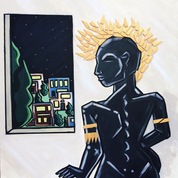 Painting titled "Origin 2" by Spiritchi, Original Art, Acrylic