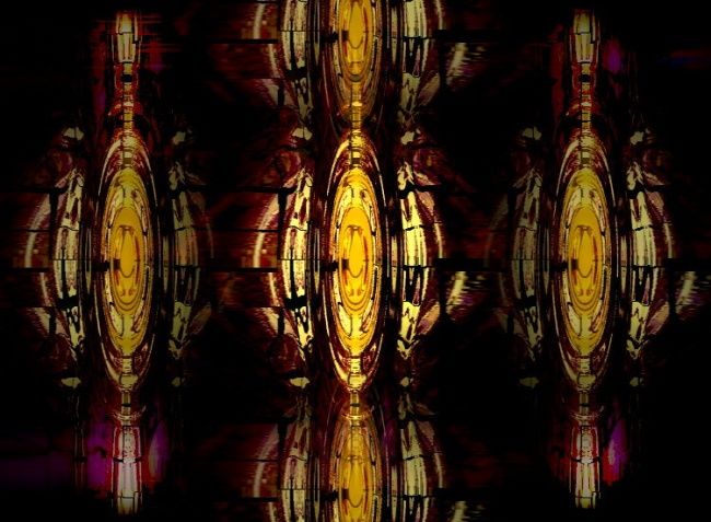 Digital Arts titled "Stained Glass 8" by Spirit Dove Durand, Original Artwork