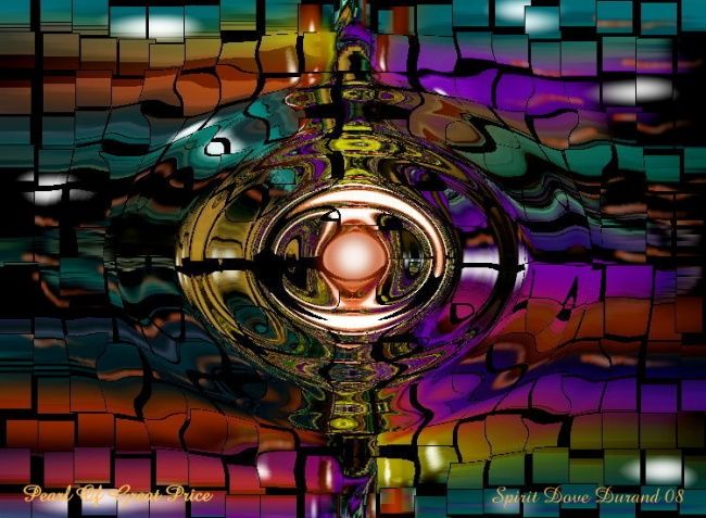 Digital Arts titled "Pearl Of Great Price" by Spirit Dove Durand, Original Artwork