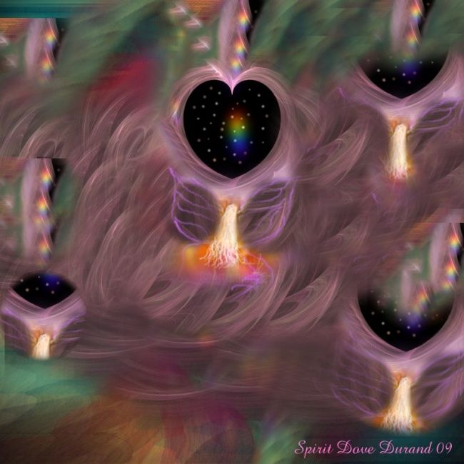 Digital Arts titled "Angel Gateway" by Spirit Dove Durand, Original Artwork