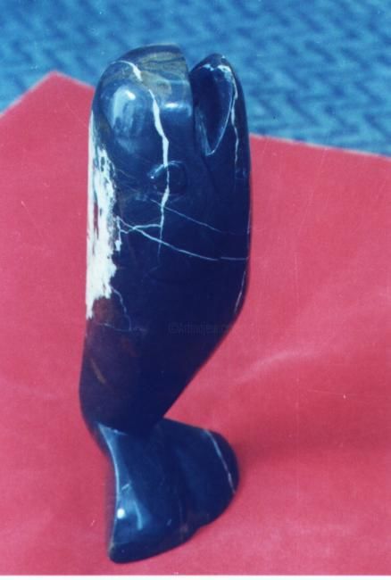 Escultura titulada "baleine" por Hakim, Obra de arte original