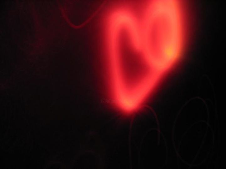 Photography titled "Love Light" by Dr. Walter Faucet, Original Artwork