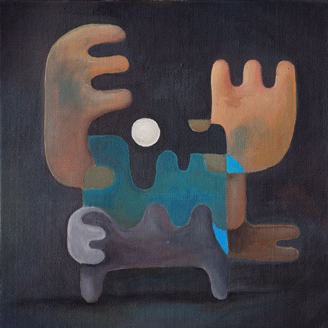 Peinture intitulée "Haut les mains peau…" par Antony Squizzato, Œuvre d'art originale