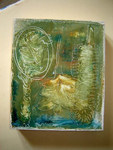 Printmaking titled "untitled-detail" by V Srinath, Original Art,