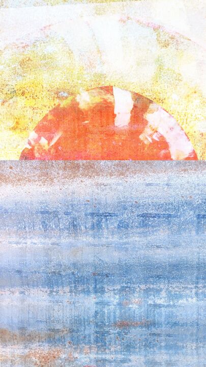 Цифровое искусство под названием "Sundrop" - Susan Marie Shultz, Подлинное произведение искусства, Фотомонтаж