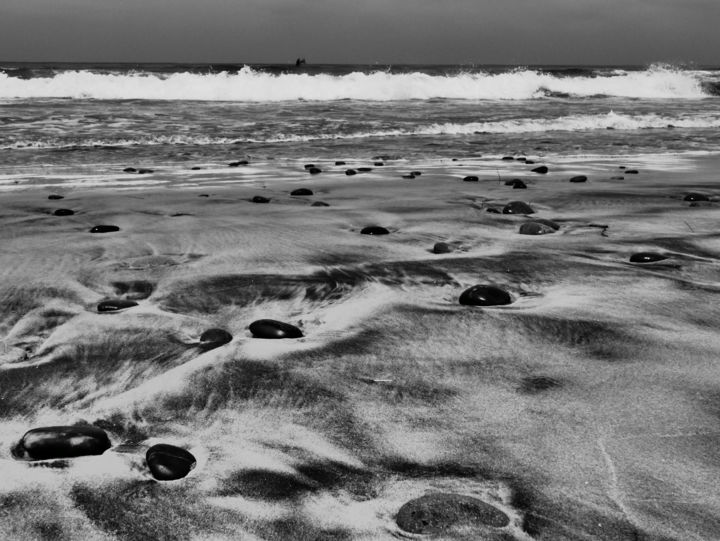 Photographie intitulée "Sea" par Stacey Harris, Œuvre d'art originale, Photographie numérique