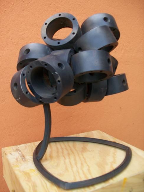 Sculpture titled "Massa cerebrale" by Ram, Original Artwork