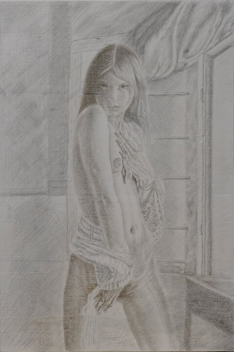 Dessin,  19,5x13,2 in 