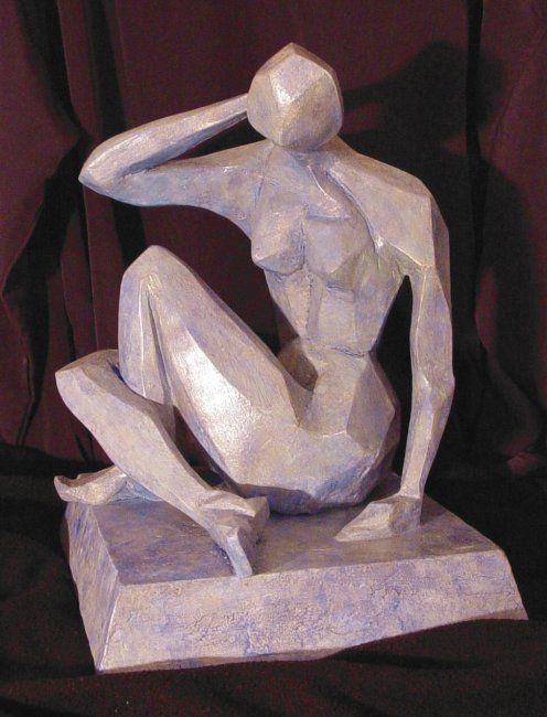 Sculpture intitulée "hommage à matisse" par Robert Meeder, Œuvre d'art originale