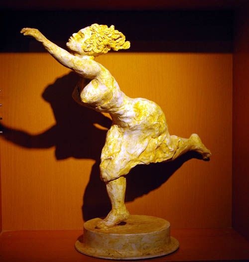Sculpture intitulée "L'élan" par Robert Meeder, Œuvre d'art originale