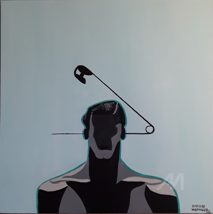Peinture intitulée "Not dead." par Stanislas Dabrowicz, Œuvre d'art originale, Acrylique