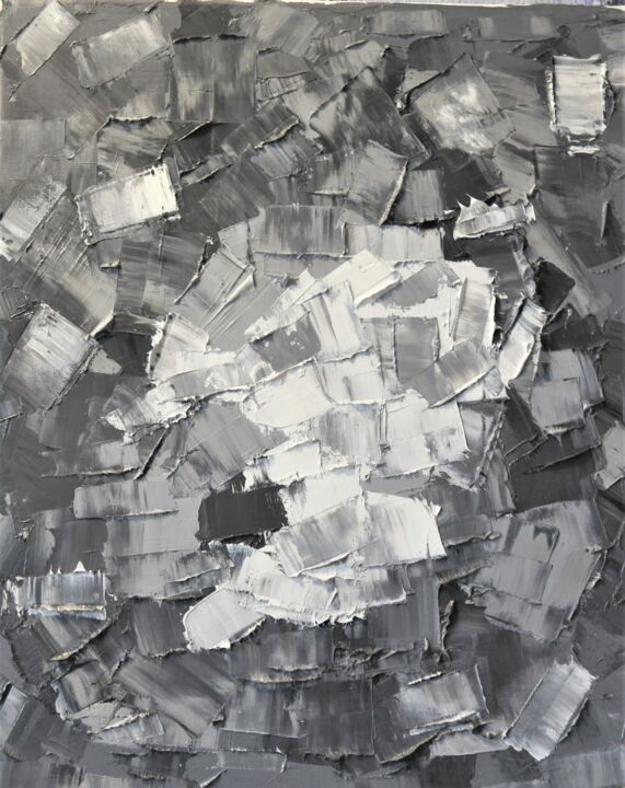 제목이 "Matières grises"인 미술작품 Stanislas Maurer로, 원작, 기름