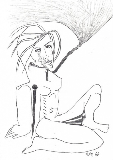 Drawing titled "ID 954_E Drawings -…" by Stanislaus Szypura (Stacho), Original Artwork