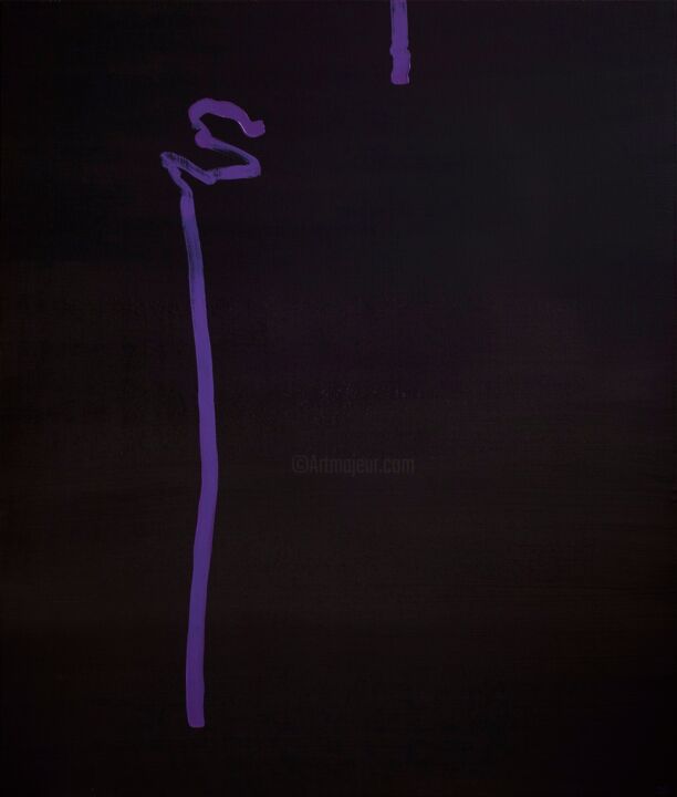 Картина под названием "Motion in shadow" - Stanislav Valevski, Подлинное произведение искусства, Масло
