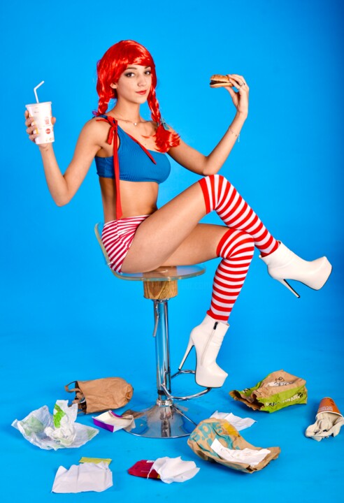 Photography titled "Junk Food" by Starmonkeyz, Original Artwork, Non Manipulated Photography