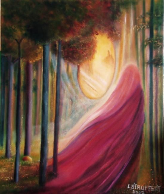 Painting titled "Enchantement" by Stauffert  Laila, Original Artwork