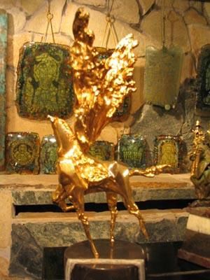 Sculpture titled "Pegase" by Stavri Kalinov, Original Art,