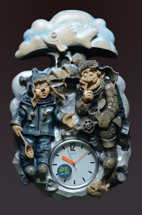 Escultura titulada "Les rêves deviennen…" por Sergey Kolokoltsov, Obra de arte original, Vidrio