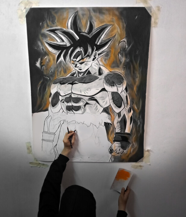 Naruto, Drawing by Frankie Pires De Sousa (FP)