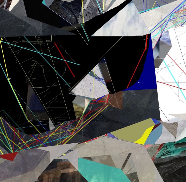 「Untitled 2021-01-12」というタイトルのデジタルアーツ Stefan Franssonによって, オリジナルのアートワーク, 2Dデジタルワーク