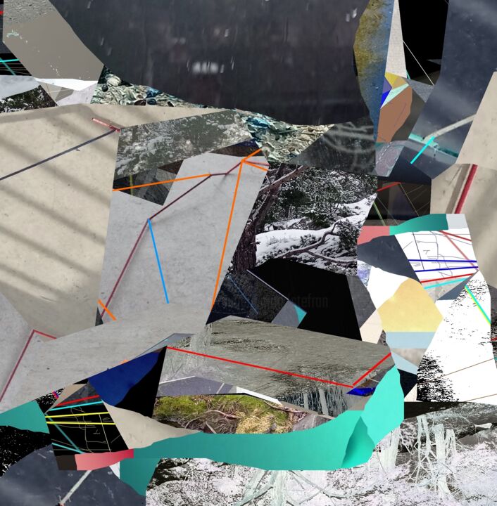 Digitale Kunst mit dem Titel "Untitled 2021-02-26" von Stefan Fransson, Original-Kunstwerk, 2D digitale Arbeit