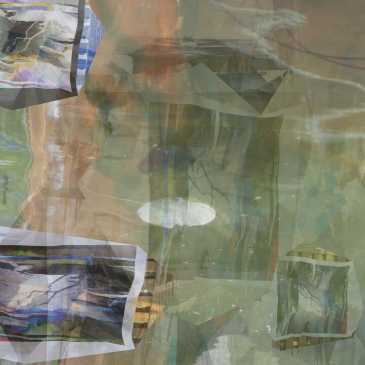 Arte digital titulada "Layers" por Stefan Fransson, Obra de arte original, Collages