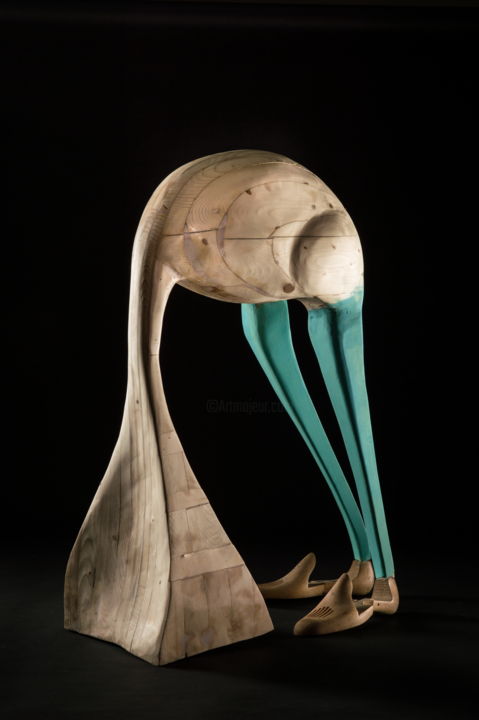 Sculpture intitulée "untitled" par Stefan Neacsu, Œuvre d'art originale, Techniques mixtes