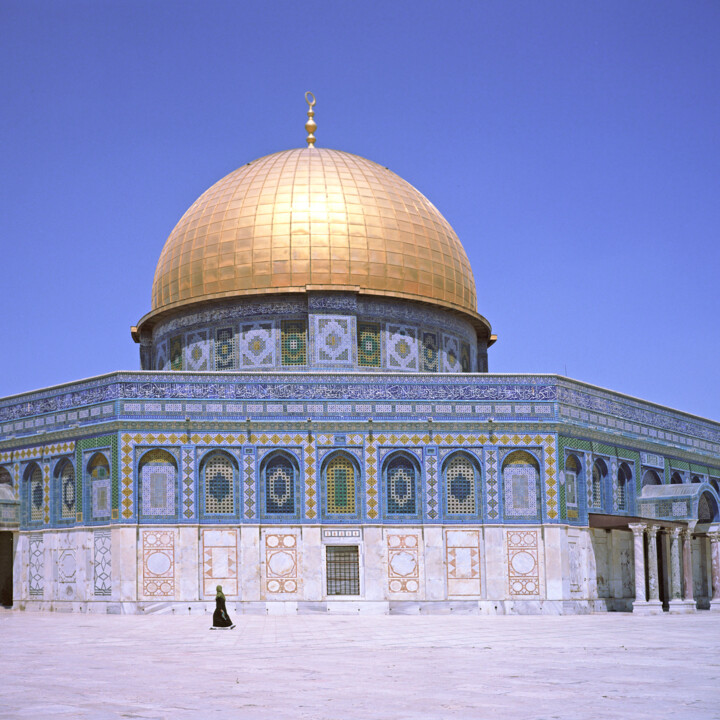 Photography titled "Dome of the Rock" by Stefana Savic, Original Artwork, Analog photography
