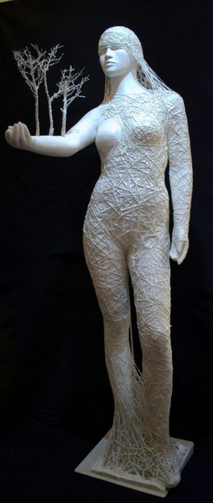 Sculpture intitulée "Incantos" par Stefania Sergi, Œuvre d'art originale