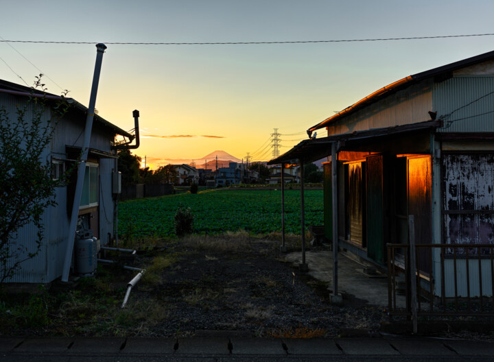 Fotografia intitolato "Ebina Suburbs_Ebina…" da Stefano Germi, Opera d'arte originale, Fotografia digitale