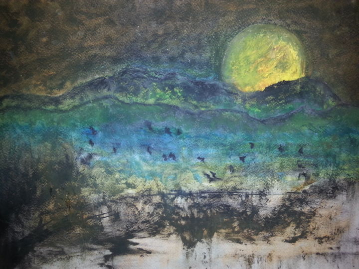 Paesaggio Lunare Painting By Stefano T Artmajeur