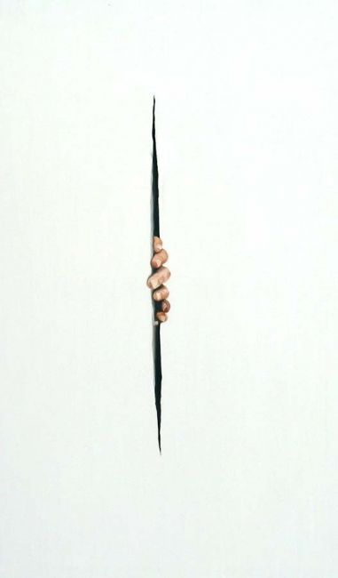 Painting titled "Genesi" by Stefano Davidson, Original Artwork