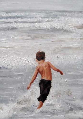Peinture intitulée "Onde" par Stefano Davidson, Œuvre d'art originale