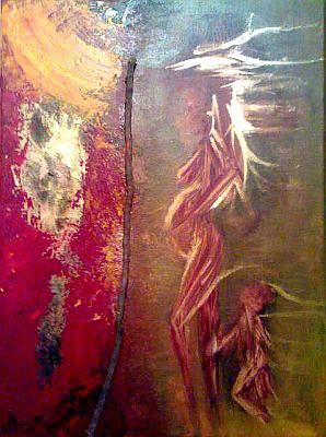 Peinture intitulée "M'oublies pas..." par Stefanothiery, Œuvre d'art originale,
