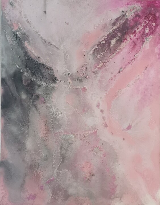 Peinture intitulée "Amour purifié" par Steffy, Œuvre d'art originale, Acrylique