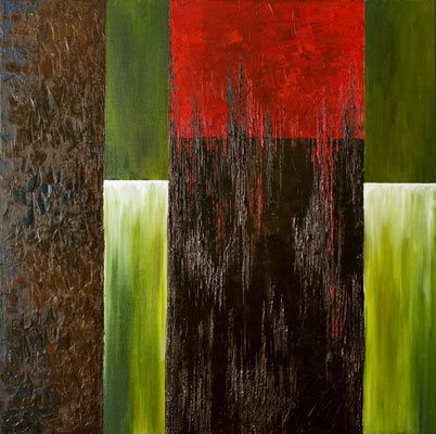 Painting titled "Stigmate" by Stéphanie Muller, Original Artwork